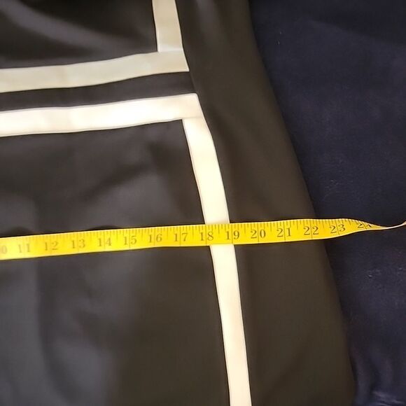Connected Apparel women's black and white mature career wear dress plus 16 NWT - Picture 10 of 11